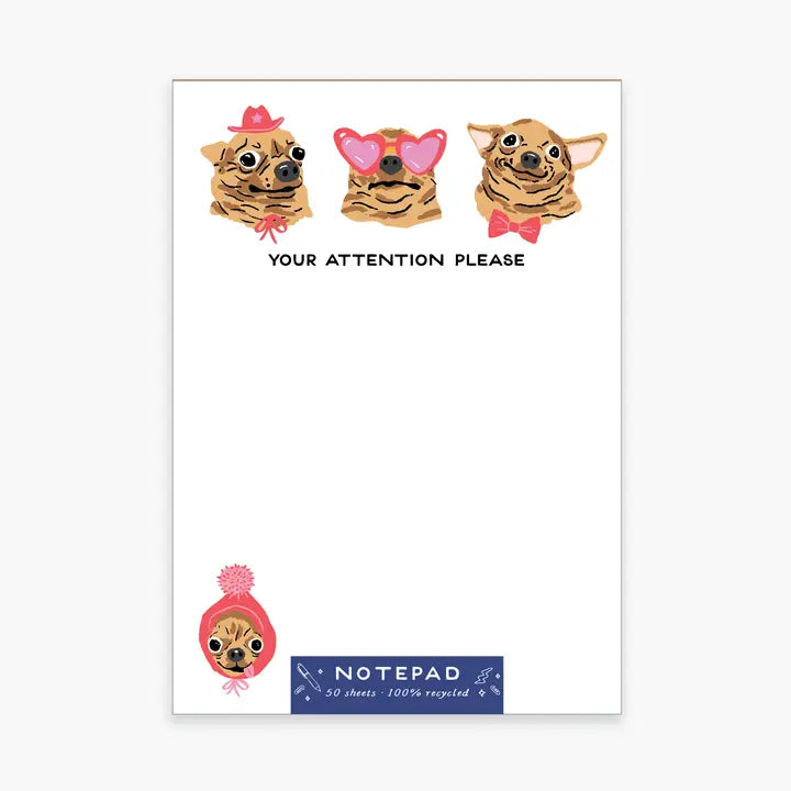 Party of One Notepad