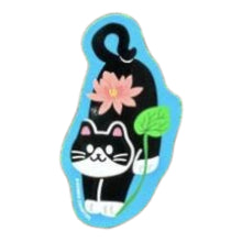 Load image into Gallery viewer, Flower Cat Sticker
