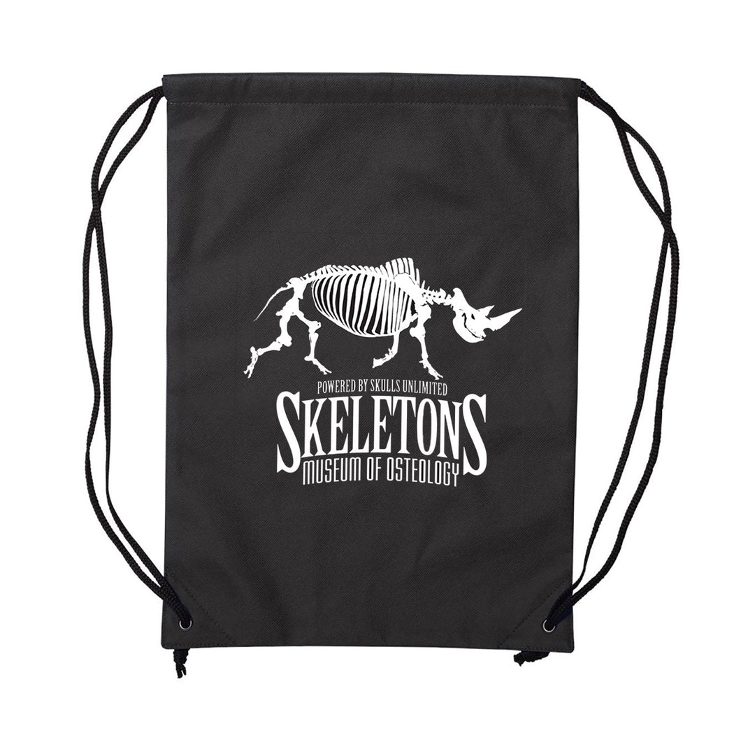 SKELETONS Souvenir Cinch Bag